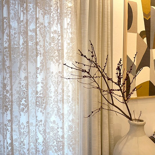 FRENCH LACE CURTAIN